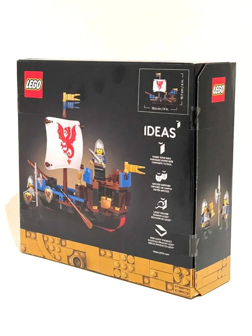 LEGO IDEAS 40912 Sea Serpent NIB NEW SEALED in Hand